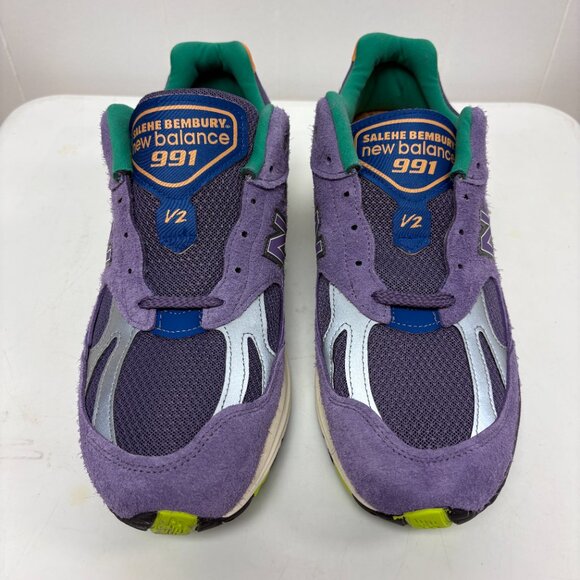 New Balance 991v2 MiUK Salahe Bembury Colors Be The Palette (U991SB2), Size 11 - Picture 3 of 9